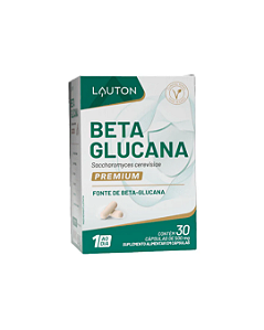 Beta Glucana Premium 500mg 30 Cápsulas Lauton