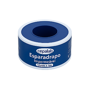 Esparadrapo Impermeável Cepalab 12mmX3m