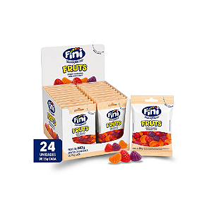 Display Fini Fruts Zero 35g com 24 Unidades