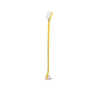 Escova Dental Dupla 1 Unidade Amarela Vetys
