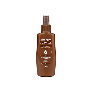 Óleo Bronzeador Cenoura & Bronze FPS 6 Óleo Spray 110ml