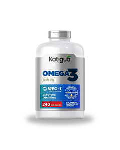 Ômega 3 900mg 240 Cápsulas Meg 3 Katiguá