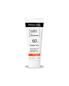 Protetor Solar Facial Principia FPS 60 PS 01 Antioleosidade 40ml