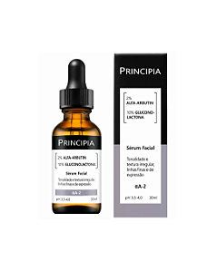 Sérum 2% Alfa - Arbutin + 10% Gluconolactone Principia Skincare Aa 2 30ml