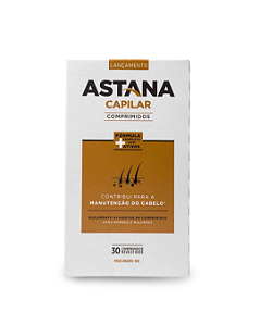 Suplemento Alimentar Astana Capilar Com 30 Comprimidos