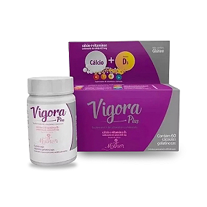 Vigora Plus Cálcio+VitD 3 Mulher 60 cápsulas