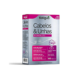 Katiguá Cabelos e Unhas 60 Cápsulas