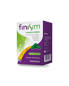 Finisim Cromo & Fibras 60 cápsulas Maxinutri