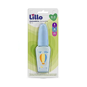 Mamadeira Miniform Primeiros Passos Azul 120ml