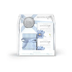 Kit Colônia Blue 20ml + 2 Sabonetes 90g Giovanna Baby