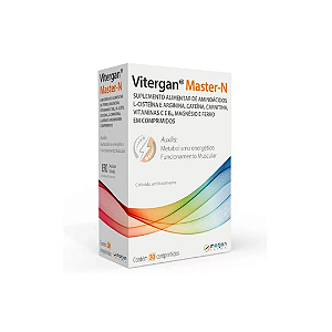 Vitergan Master N 30 Comprimidos Energia Nutricional