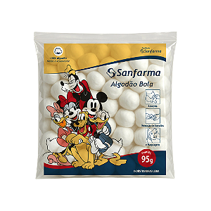 Algodão Bola 95g Sanfarma Mickey