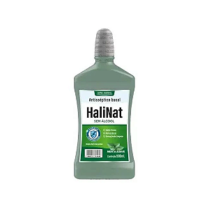 Antisséptico Bucal HaliNat Menta Suave 500ml