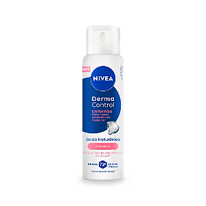Antitranspirante Aerosol Ácido Hialurônico + Vitamina C 72h Nivea Derma Control Uniformiza 150ml