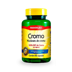 Cromo Maxinutri Picolinato de Cromo com 60 Cápsulas