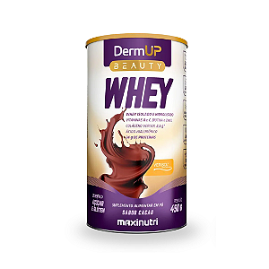 Dermup Beauty Whey Cacau 450g Maxinutri