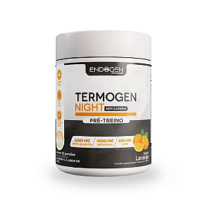 Termogen Night Laranja 300g Endogen