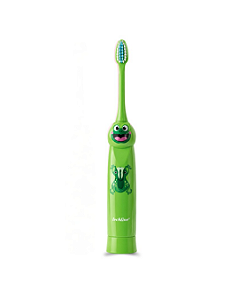 Escova Dental Infantil Vibratória EDA-KIDS Sapinho Verde