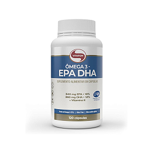 Ômega 3 EPA 1000mg Vitafor 120 Cápsulas