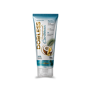 Dorless Tropical Caribbean Creme de Massagem Corporal 150g