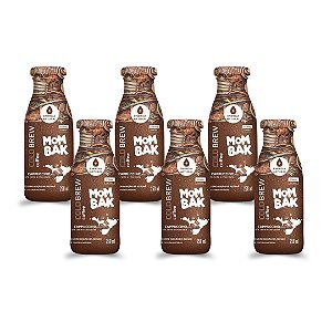 Kit 6 Bebidas Mombak Cappuccino 250ml