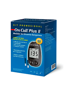 Kit Medidor de Glicemia On Call II MedLevensohn