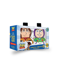 Kit Toy Story Shampoo 2 em 1 + Sabonete Líquido 250ml Cada – Woody + Buzz