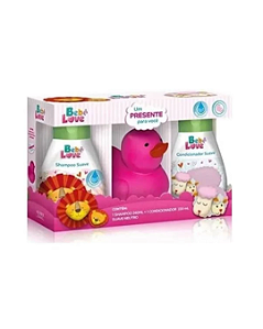 Kit Bebê Love Rosa – Shampoo 240ml + Condicionador 220ml
