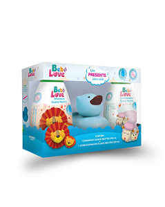 Kit Bebê Love Azul – Shampoo 240ml + Condicionador 220ml