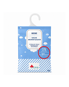 Sachê Aromatizante Ona Bebê / Algodão 15gr