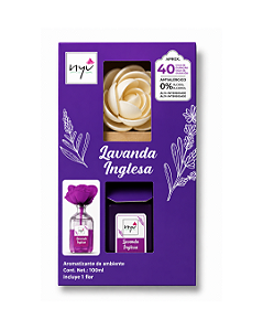 Aromatizante Flor Nyu Lavanda Inglesa 100ml
