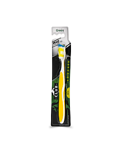 Escova Dental Adulto Amarela Macia Max Proteção Club Green