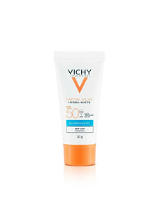 Protetor Solar Facial Vichy Capital Soleil Hydra-Matte FPS 50 Sem Cor 30g