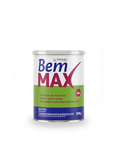 Suplemento Alimentar Hiperproteico Bem Max Neutro 350g Prodiet