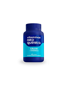 Cálcio + Vitamina D 60 Comprimidos Neo Química