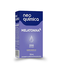 Melatonina Gotas Sabor Maracujá 30ml Neo Química