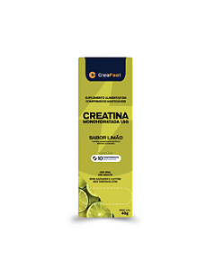 Creatina Monohidratada CreaFast Limão 1,5g – Caixa com 10 Unidades