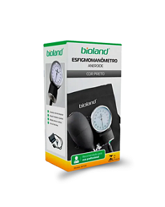 Esfigmomanômetro Aneroide AN100 Bioland Preto