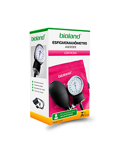 Esfigmomanômetro Aneroide AN100 Bioland Rosa