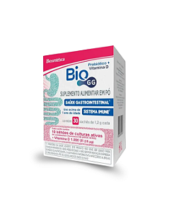 Suplemento Alimentar em Pó Bio GG 30 Sachês de 1,2g