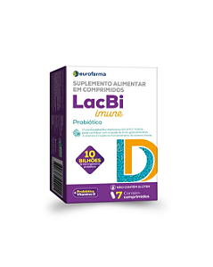 Suplemento Alimentar Probiótico Lacbi Imune 7 Comprimidos