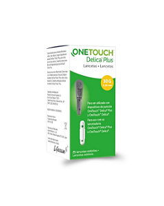 Lancetas OneTouch Delica Plus com 25 Unidades LifeScan