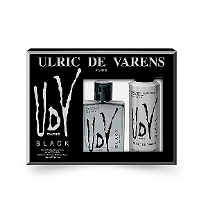 Kit Ulric de Varens UDV Black EDT 100ml + Desodorante 200ml