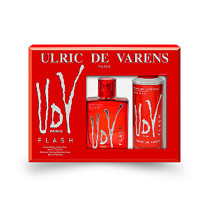 Kit Ulric de Varens UDV Flash Eau de Toilette 100ml + Desodorante 200ml