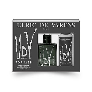 Kit Ulric de Varens UDV For Men Eau de Toilette 100ml + Desodorante 200ml