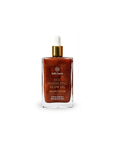 Óleo Iluminador Corporal Red Shimmering Glow Oil Radiant Rouge Stella Dustin 100ml