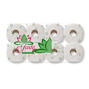 Papel Toalha Alto Corte Em Bob Branco Jade - PT c/ 8 Rolos - 3.0
