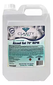 Alcool Gel 70  % - Neutro 5 L - Clarity