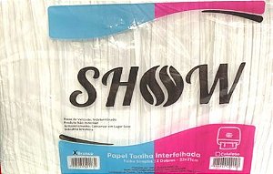 Papel Toalha Interfolha Show 23 x 21 cm - Celulose - PT c/ 1000 Folhas