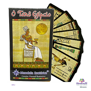 Tarot Egipcio 78Cartas Plastificadas com Manual